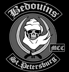 Colors of motorcycle club Bedouins MCC St.-Petersburg - //bedouins.ucoz.ru