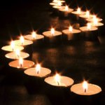 Action Candle memory devoted to the killed motor-tourist Alexey Barsukov